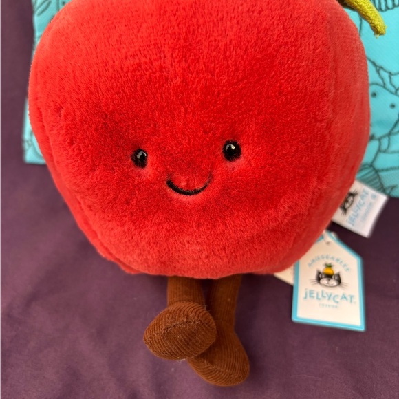 Jellycat Other - Jellycat AMUSEABLES APPLE Authentic US seller Summer 2025 drop Foodie smile FOMO